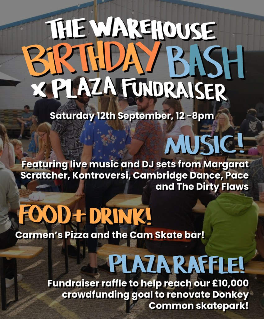 The Warehouse Birthday Bash x Plaza Fundraiser